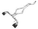 AWE Tuning 22-26 BMW M240i (G42) Track Edition Exhaust - Diamond Black Tips