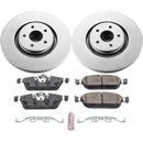 Power Stop 15-17 Lincoln MKC Front & Rear Z17 Evolution Geomet Coated Brake Kit