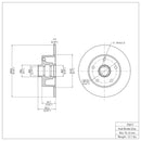 DFC GeoSPEC Coated Rotors - Plain
