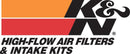 K&N Vent Kit Marine 1/2in flg 4in h