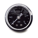 Russell Performance 15 psi fuel pressure gauge (Liquid-filled)