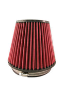 BLOX Racing Performance Filter Kit w/ 3.5inch Velocity Stack Black Filter and 3.5inch Silicone Hose