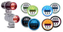 AutoMeter Shift Light Dig W/ Multi-Color Led Blk Pedestal W/ RPM Playback DPSS Level 3