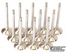 GSC P-D Toyota 2JZ Super Alloy Chrome Polished Exhaust Valve - 30.0mm Head (+1mm) - Set of 12