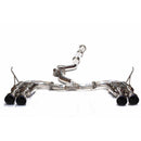 Invidia 08-11 STi Hatch / 11 WRX Hatch Dual N1 Single Layer Titanium Tipped Cat-back Exhaust