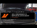 MM Baffled Oil Catch - Kit — video