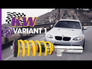 KW V3 Coilover Kit — video