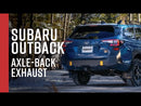 MBRP Axle Back Exhaust 304 — video