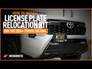 MM License Plate Relocation — video