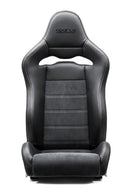 Sparco Seat SPX Special Edition Black/Grey w/ Matte Carbon Shell - Left