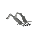 MBRP 14-19 Chevrolet Corvette 6.2L 3in Axle-Back Muffler Bypass Quad Exit Carbon Fiber Tips