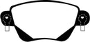EBC 01-04 Jaguar X-Type 2.5 Ultimax2 Rear Brake Pads
