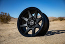 ICON Rebound 17x8.5 5x5 -6mm Offset 4.5in BS 71.5mm Bore Satin Black Wheel