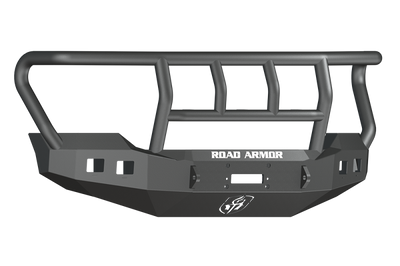 Road Armor 11-16 Ford F-250 Stealth Front Winch Bumper w/Titan II Standard Flare - Tex Blk