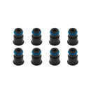 BLOX Racing 11mm Adapter Top (1/2in) w/Viton O-Ring (Set of 8)