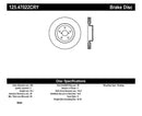 Stoptech 05-07 Subaru Impreza WRX Sti Front High Carbon CRYO-STOP Rotor