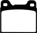 EBC 91-93 Volvo 740 2.3 (ABS) (Girling) Redstuff Rear Brake Pads