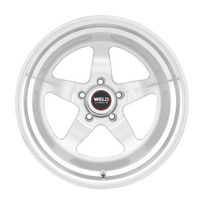 Weld Ventura 22x10.5 / 5x127 / ET13 BS6.25 Gloss SIL /MIL DIA 78.1