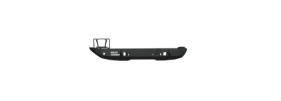 Road Armor 18-20 Jeep Wrangler JL Stealth Rear Bumper Mid Width - Tex Blk