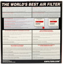 K&N Replacement Panel Air Filter Seat/Skoda/Volkswagen 12-14 MII/Citigo/UP/2014 Polo 1.0L
