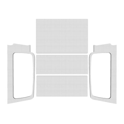 DEI 04-06 Jeep Wrangler LJ Unlimited Headliner Complete Kit - White