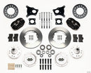 Wilwood Forged Dynalite Front Kit 11.00in AMC 71-76 OE Disc w/o Bendix Brakes