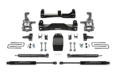 Fabtech 09-13 Ford F150 4WD 4in Basic System w/Rear Stealth Shocks