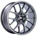 BBS CH-R 20x9 5x120 ET29 Satin Titanium Polished Rim Protector Wheel -82mm PFS/Clip Required