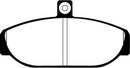 EBC 85-93 Volvo 740 2.1 (Girling) Greenstuff Front Brake Pads