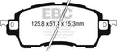 EBC 2016 Scion iA 1.5L Ultimax2 Front Brake Pads