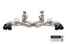 Corsa 2020-2025 Chevrolet Corvette C8 RWD 3in Valved Cat-Back Delete w/ NPP w/4.5in CF Black PVDTips