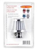 Spectre Breather Filter 10mm Flange / 2in. OD / 1-3/4in. Height - White