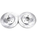 Power Stop 04-08 Chrysler Pacifica Front Evolution Drilled & Slotted Rotors - Pair