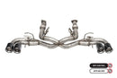 Corsa 2020-2025 Chevrolet Corvette C8 RWD 3in Valved Cat-Back Delete w/ NPP w/4.5in CF Polished Tips