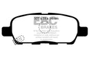 EBC 08-13 Infiniti EX35 3.5 Greenstuff Rear Brake Pads