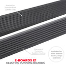Go Rhino 08-16 Ford F-250/350 Super Duty Crew Cab 4dr E-BOARD E1 Running Board Kit - Bedliner Coat