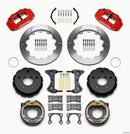 Wilwood Narrow Superlite 4R Rear P-Brk Kit 12.88in Red Big Ford 2.36in Off Bronco 5 x 5.50