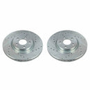 Power Stop 18-20 Ford Transit Connect Front Evolution Drilled & Slotted Rotors - Pair