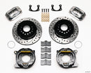 Wilwood Forged Dynalite P/S P-B Kit Drilled Polished New Big Ford 2.36in Offset
