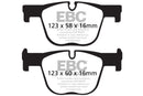 EBC 12+ BMW 335 3.0 Turbo (F30) Yellowstuff Rear Brake Pads