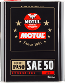 Motul Classic SAE 50 Oil - 2L - Case of 6