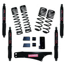 Skyjacker Long Travel 2in-2.5in Lift Kit w/Black Max Shocks 07-18 Jeep Wrangler JK 4 Door 4WD