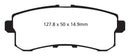 EBC 11-13 Infiniti QX56 5.6 Yellowstuff Rear Brake Pads