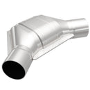 MagnaFlow Universal Catalytic Converter 2.25 inch Angled O/O PC2 Front