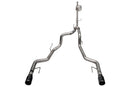 Corsa 2022-2025 Ford F-150 SuperCrew/5.5ft Bed 5.0L V8 Xtreme Cat-Back Dual Rear Exit-Black PVD