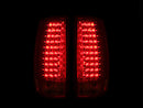 ANZO 2007-2014 Chevrolet Suburban LED Taillights Red/Clear G4