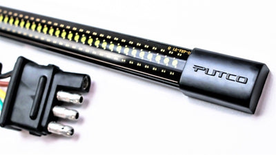 Putco 60in Red Blade LED Tailgate Light Bar for Ford Trucks w/ Blis and Trailer Detection