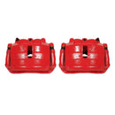 Power Stop 2009 Ford F-150 Front Red Calipers w/Brackets - Pair