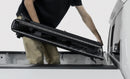 Access LOMAX Tri-Fold Cover 07-21 Toyota Tundra - 5ft 6in Bed (w/ Deck Rail) - Black Diamond