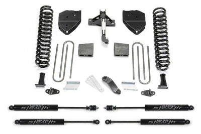 Fabtech 17-20 Ford F250/350 4WD Diesel 6in Basic System w/Stealth Shocks